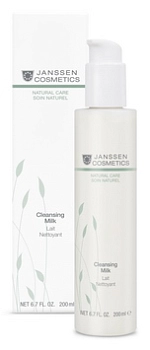 JANSSEN COSMETICS Молочко нежное для деликатного очищения кожи / Cleansing Milk BIOCOSMETICS 200 мл, фото 1