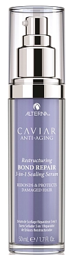 ALTERNA Сыворотка уплотняющая тройного действия для восстановления поврежденных волос / Caviar Anti-Aging Restructuring Bond Repair 3-in-1 Sealing Serum 50 мл