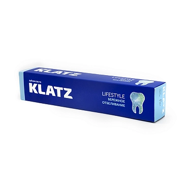 KLATZ Паста зубная Бережное отбеливание / LIFESTYLE 75 мл