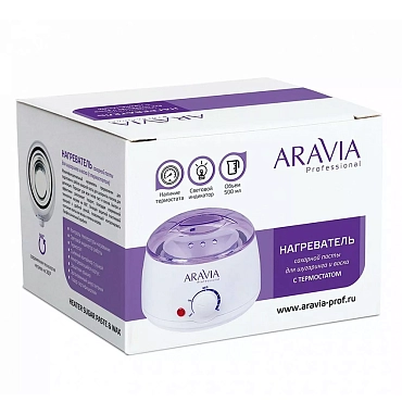 ARAVIA Нагреватель-воскоплав с термостатом, 500 мл / ARAVIA Professional