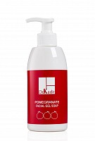 Гель-мыло гранатовое для лица / Pomegranate Facial Gel Soap 250 мл, Dr. KADIR