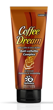 SOLBIANCA Крем с маслом кофе, маслом ши и бронзаторами для загара в солярии / Coffee Dream 125 мл, фото 1