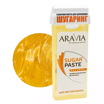 ARAVIA Professional Паста сахарная мягкой консистенции для шугаринга Натуральная, в картридже 150 г, фото 2