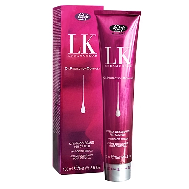 LISAP MILANO 5/58 краска для волос, светло-каштановый красно-фиолетовый / LK OIL PROTECTION COMPLEX 100 мл