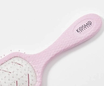 KOSMO SHTUCHKI Расчёска массажная 5339-B4, розовая / KOSMO SHTUCHKI, фото 4