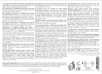 KEZY Шампунь с экстрактом бамбука для объема и укрепления тонких волос / I am BAMBOO 1000 мл, фото 2