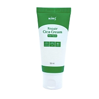 Крем для лица с центеллой азиатской / Kims Repair CICA Cream for Face 50 мл, KIMS