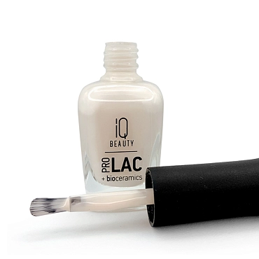 IQ BEAUTY 040 лак профессиональный укрепляющий для ногтей с биокерамикой / Nail polish PROLAC+bioceramics 12,5 мл