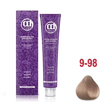 CONSTANT DELIGHT 9/98 краска с витамином С для волос, блондин фиолетово-красный 100 мл, фото 2