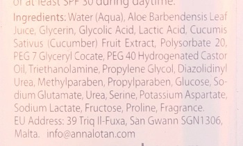 ANNA LOTAN Лосьон отшелушивающий Новая Эра / Exfoliating Freshener NEW AGE CONTROL 200 мл, фото 3