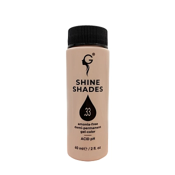 GERA Professional .33 гель-краситель для волос без аммиака / Shine Shades 60 мл, фото 2