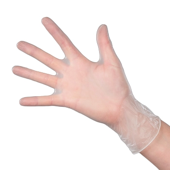 ЧИСТОВЬЕ Перчатки винил неопудренные M / SunViv ZV400 100 шт, фото 1