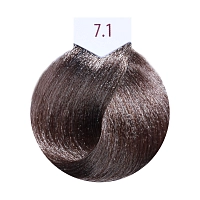 FARMAVITA 7.1 краска для волос, блондин пепельный / B.LIFE COLOR 100 мл, фото 1