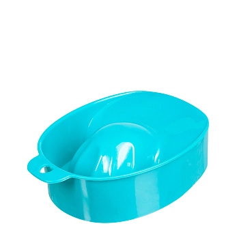 Ванночка для маникюра, бирюзовая / DGP 