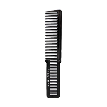 FRESHMAN Расческа для моделирования и стрижки волос с плоской головкой / Collection Carbon