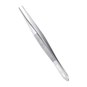 SILVER STAR Пинцет игла короткий / Le Rose, фото 1