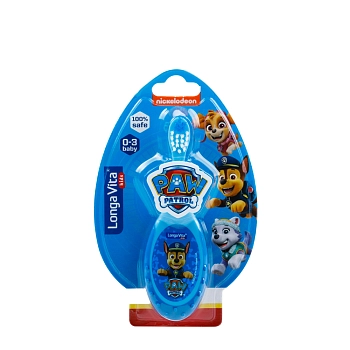 Щетка зубная детская 0+ / Longa Vita PAW Patrol, LONGA VITA