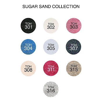 BRIGITTE BOTTIER 316 лак для ногтей фактурный, искрящееся серебро / SUGAR SAND 12 мл, фото 4