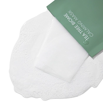 FARMSTAY Маска тканевая интенсивно успокаивающая для лица с чайным деревом / Tea Tree Biome Calming Mask 10*25 мл, фото 4