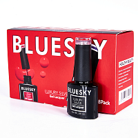 BLUESKY LV757 гель-лак для ногтей / Luxury Silver 10 мл, фото 4