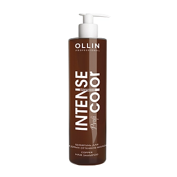 OLLIN PROFESSIONAL Шампунь тонирующий для медных оттенков волос / Copper hair shampoo INTENSE Profi COLOR 250 мл, фото 1