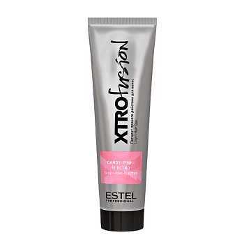 EX/FCE100 пигмент прямого действия для волос, Candy-pink-electro / XTRO 100 мл, ESTEL PROFESSIONAL