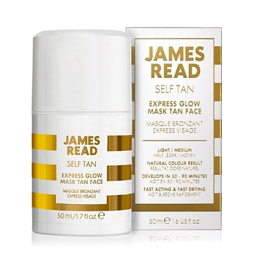 JAMES READ Маска-экспресс автозагар для лица / SELF TAN Express Glow Mask Face 50 мл