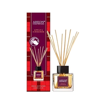 Диффузор ароматический, яблоко и корица / HOME PERFUME STICKS TARTAN Apple & Cinnamon 50 мл