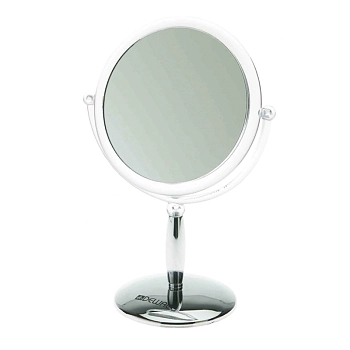 DEWAL PROFESSIONAL Зеркало настольное, пластик, серебристое 15х21,5 см, фото 2