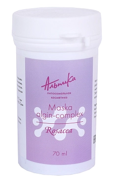 АЛЬПИКА Маска альгинатная для чувствительной кожи лица / Maska Algin-complex Rosacea 70 г