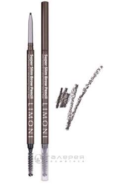 LIMONI Карандаш для бровей № 01 / Super Slim Brow Pencil