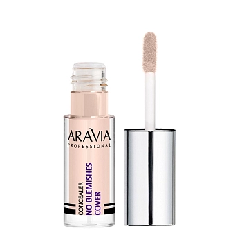 ARAVIA Professional Консилер стойкий водоотталкивающий для коррекции несовершенств, 04 / concealer NO BLEMISHES COVER 5 мл, фото 3