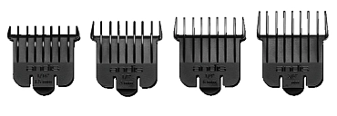 ANDIS Триммер для стрижки волос RT-1 Superliner 0.1 мм, сетевой, ротор, 4 насадки, 12 W