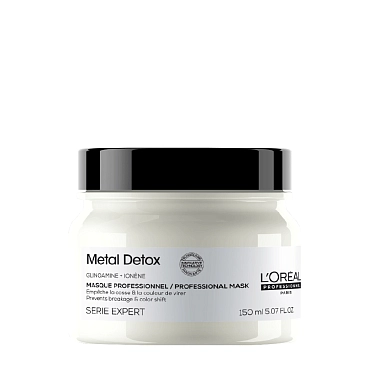 L OREAL PROFESSIONNEL Маска для окрашенных волос / Metal Detox 150 мл, фото 1
