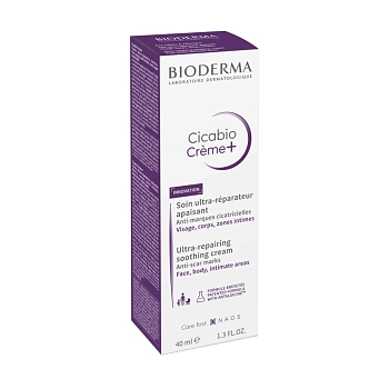 BIODERMA Крем плюс восстанавливающий и успокаивающий / Cicabio 40 мл, фото 2