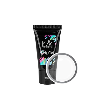 IRISK PROFESSIONAL Полигель для моделирования ногтей 02, в тубе / PolyGel Clear 30 г, фото 1