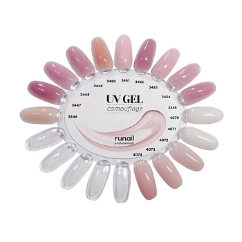 RUNAIL УФ-гель камуфлирующий, чайная роза 15 г, фото 3