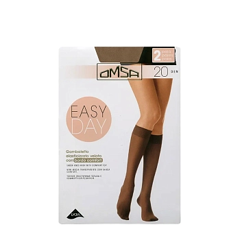 Гольфы Caramello 1/2, 2 пары / Gamb. Easy Day 20 