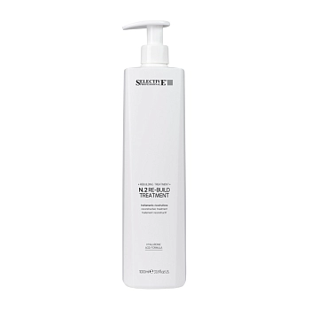 SELECTIVE PROFESSIONAL Маска реконструирующая / RBT N.2 RE-BUILD TREATMENT 1000 мл, фото 1