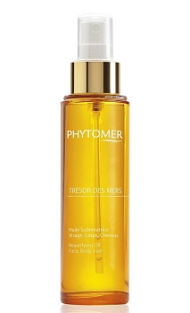 PHYTOMER Масло драгоценное для лица, тела, волос / TRESOR DES MERS BEAUTIFYING OIL FACE, BODY, HAIR 100 мл, фото 3