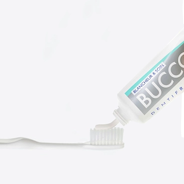 BUCCOTHERM Паста зубная отбеливание и уход с термальной водой / BUCCOTHERM 75 мл