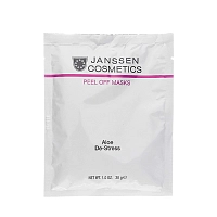 Маска альгинатная успокаивающая anti-age / Aloe De Stress Peel off masks 10*30 г, JANSSEN COSMETICS
