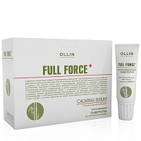 OLLIN PROFESSIONAL Сыворотка успокаивающая для чувствительной кожи головы / FULL FORCE 10*15 мл, фото 2