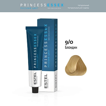 ESTEL PROFESSIONAL 9/0 краска для волос, блондин / ESSEX Princess 60 мл, фото 2