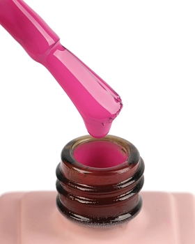 E.MI 4 гель-лак для ногтей, розовый / E.MiLac for pedicure 9 мл, фото 2