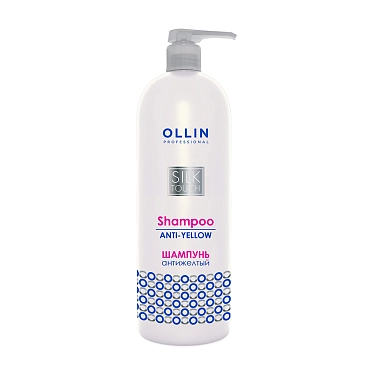 OLLIN PROFESSIONAL Шампунь антижелтый для волос / SILK TOUCH 500 мл