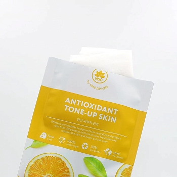 NAME SKIN CARE Маска тканевая антиоксидантная и тонус кожи / NSC 22 гр, фото 2