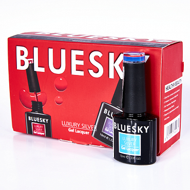 BLUESKY LV320 гель-лак для ногтей / Luxury Silver 10 мл