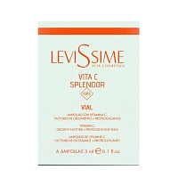 LEVISSIME Концентрат в ампулах с витамином С и протеогликанами / Vita C Splendor + GPS Vial 6 шт х 3 мл, фото 1