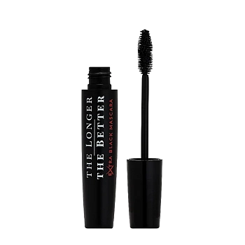 LAYLA COSMETICS Тушь удлиняющая для ресниц, экстра черная / The Longer The Better Extra Mascara 10 мл, фото 1